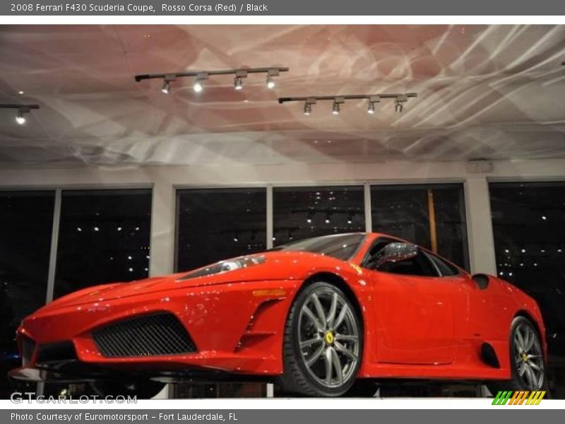 Rosso Corsa (Red) / Black 2008 Ferrari F430 Scuderia Coupe