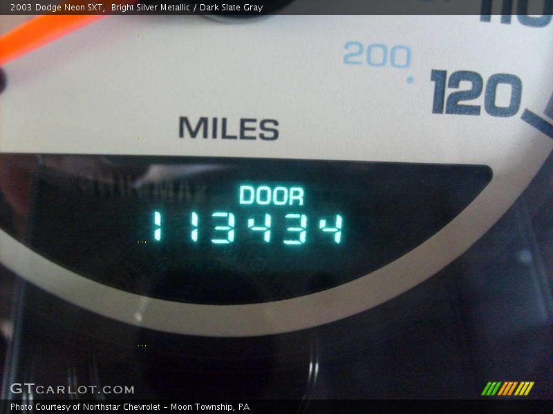 Bright Silver Metallic / Dark Slate Gray 2003 Dodge Neon SXT