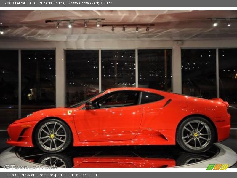 Rosso Corsa (Red) / Black 2008 Ferrari F430 Scuderia Coupe