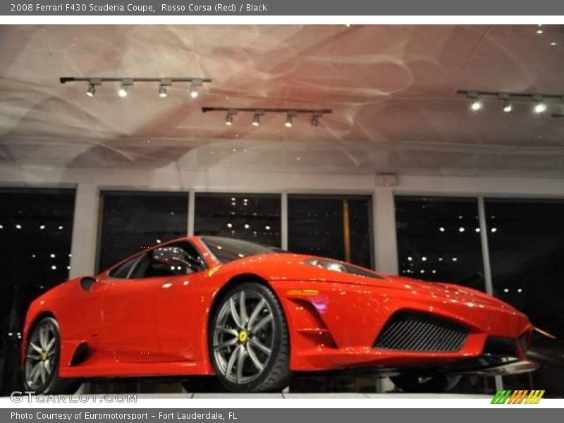 Rosso Corsa (Red) / Black 2008 Ferrari F430 Scuderia Coupe