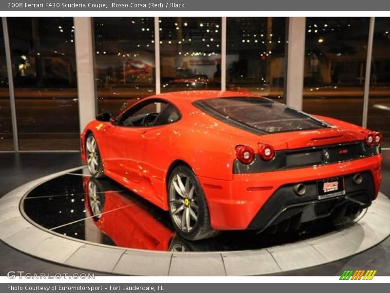 Rosso Corsa (Red) / Black 2008 Ferrari F430 Scuderia Coupe