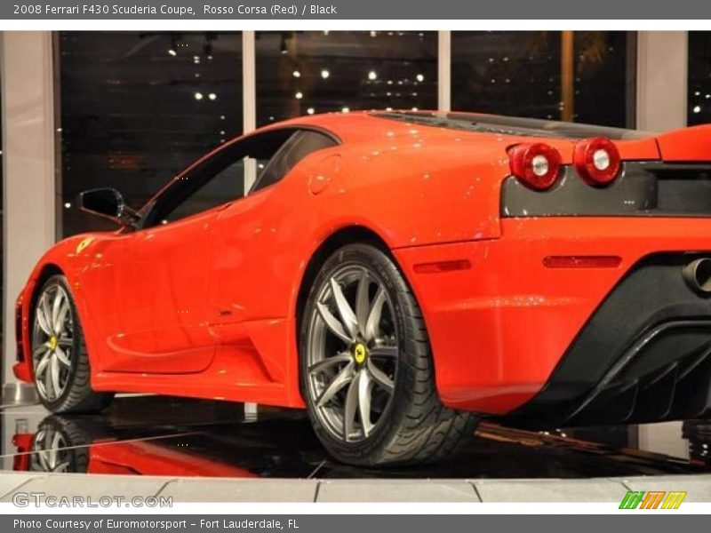 Rosso Corsa (Red) / Black 2008 Ferrari F430 Scuderia Coupe