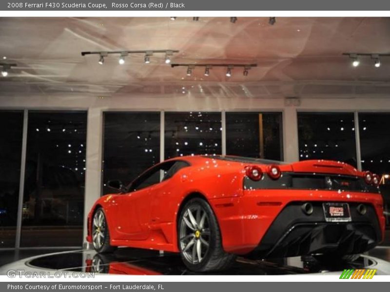 Rosso Corsa (Red) / Black 2008 Ferrari F430 Scuderia Coupe