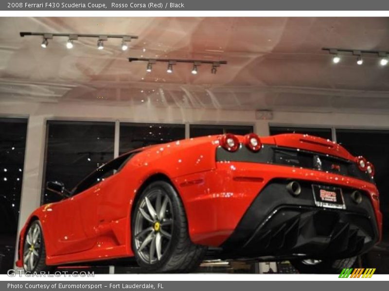 Rosso Corsa (Red) / Black 2008 Ferrari F430 Scuderia Coupe