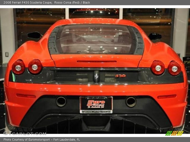 Rosso Corsa (Red) / Black 2008 Ferrari F430 Scuderia Coupe