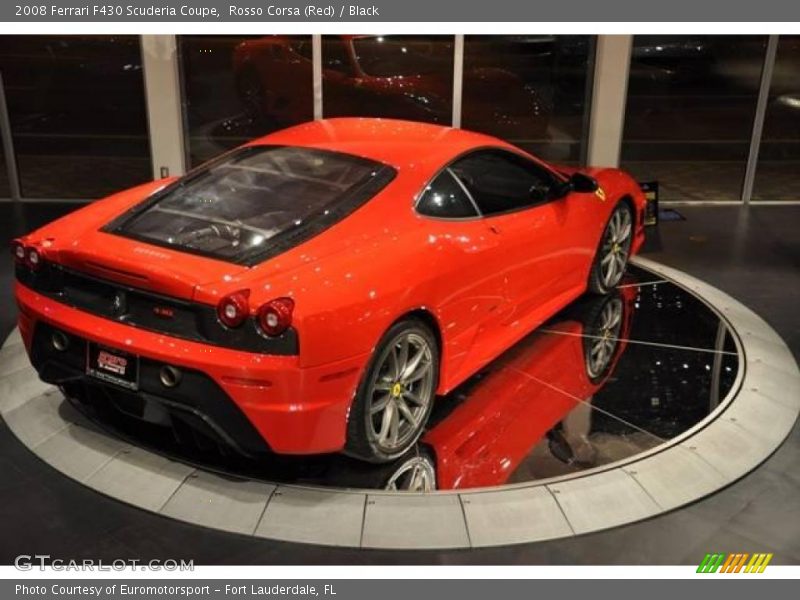 Rosso Corsa (Red) / Black 2008 Ferrari F430 Scuderia Coupe