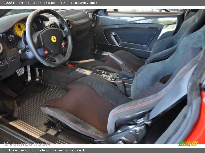 Rosso Corsa (Red) / Black 2008 Ferrari F430 Scuderia Coupe