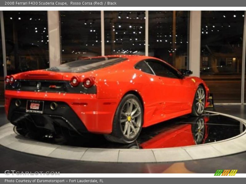 Rosso Corsa (Red) / Black 2008 Ferrari F430 Scuderia Coupe