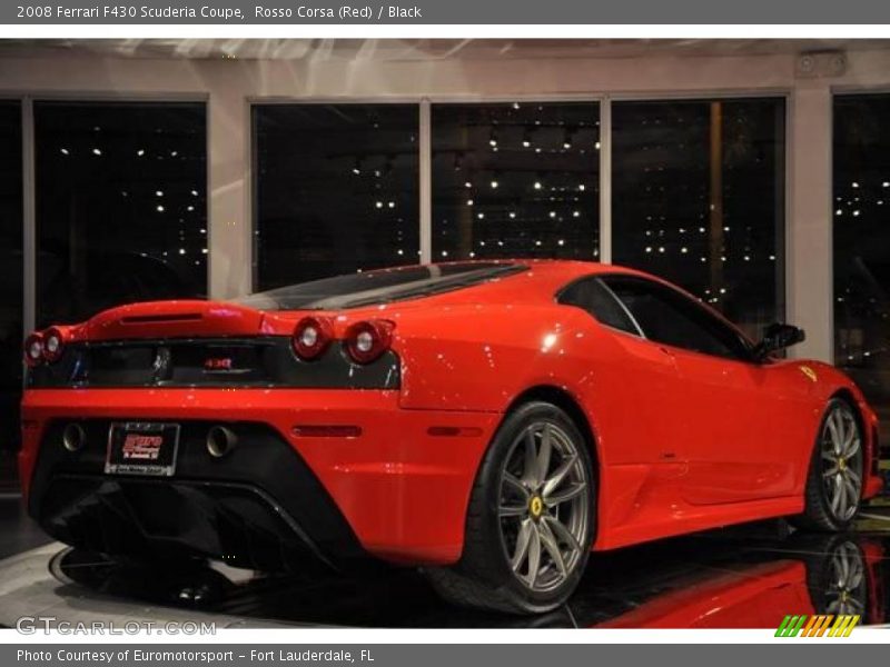 Rosso Corsa (Red) / Black 2008 Ferrari F430 Scuderia Coupe