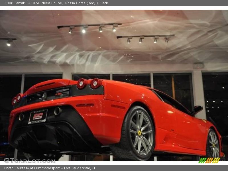 Rosso Corsa (Red) / Black 2008 Ferrari F430 Scuderia Coupe