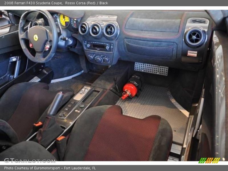 Rosso Corsa (Red) / Black 2008 Ferrari F430 Scuderia Coupe