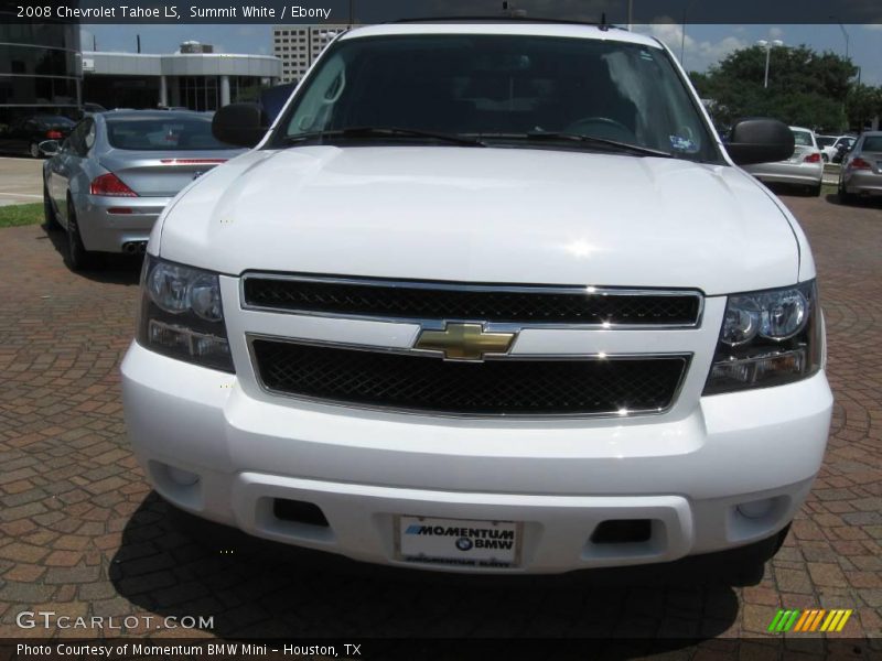 Summit White / Ebony 2008 Chevrolet Tahoe LS