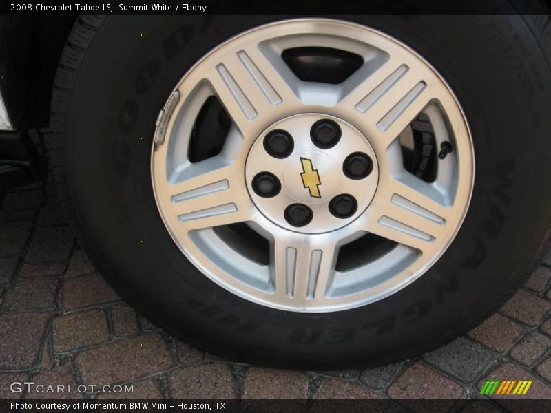 Summit White / Ebony 2008 Chevrolet Tahoe LS