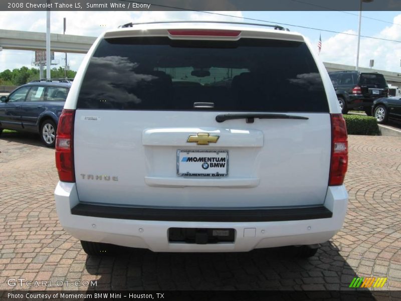Summit White / Ebony 2008 Chevrolet Tahoe LS