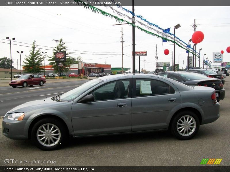 Silver Steel Metallic / Dark Slate Grey 2006 Dodge Stratus SXT Sedan