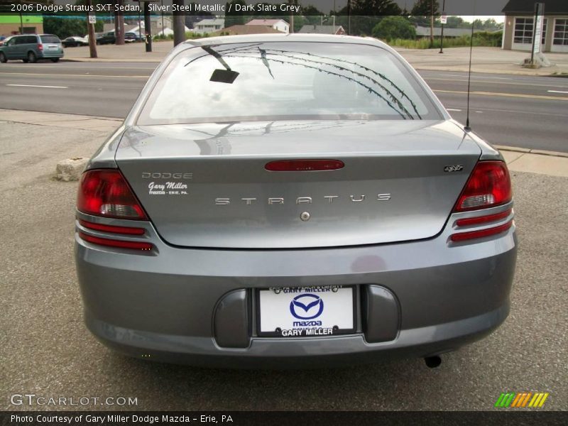 Silver Steel Metallic / Dark Slate Grey 2006 Dodge Stratus SXT Sedan