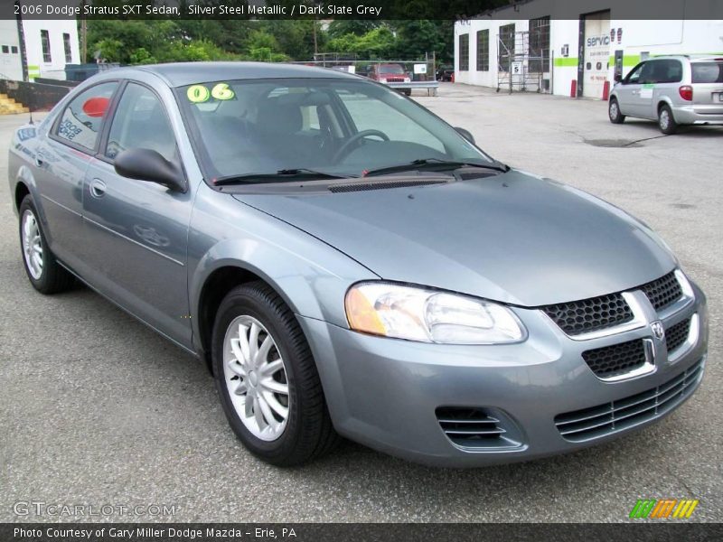 Silver Steel Metallic / Dark Slate Grey 2006 Dodge Stratus SXT Sedan
