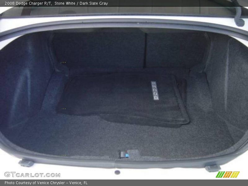 Stone White / Dark Slate Gray 2008 Dodge Charger R/T