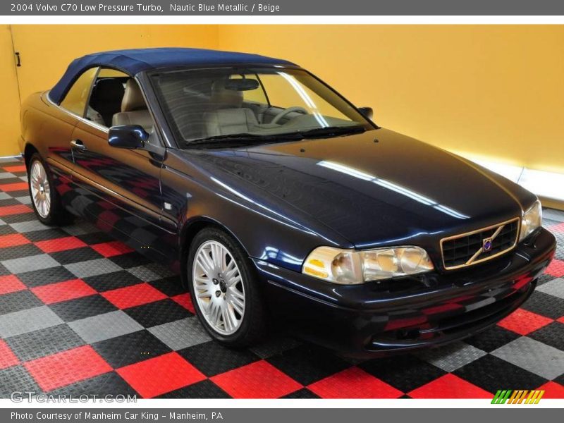 Nautic Blue Metallic / Beige 2004 Volvo C70 Low Pressure Turbo