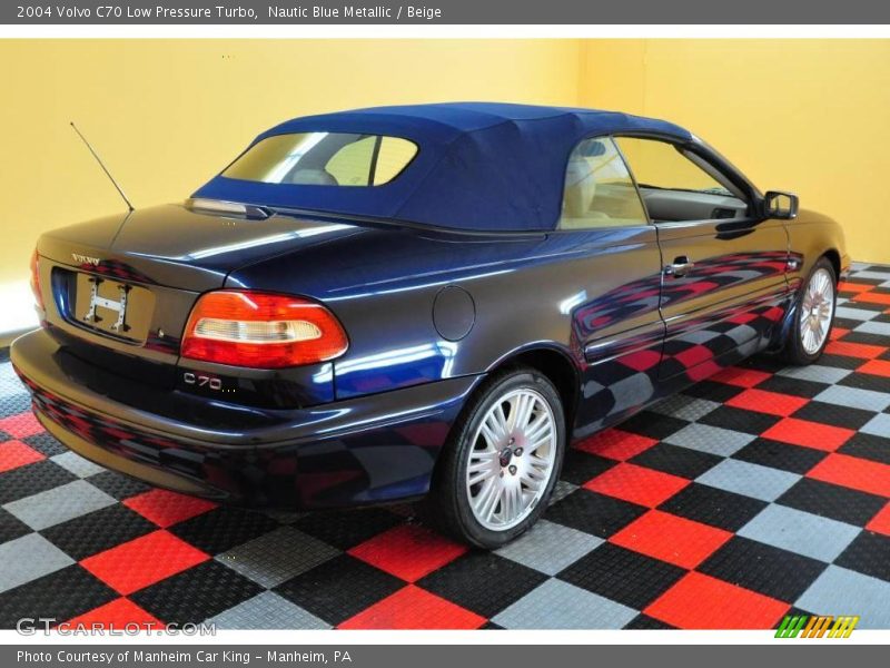 Nautic Blue Metallic / Beige 2004 Volvo C70 Low Pressure Turbo