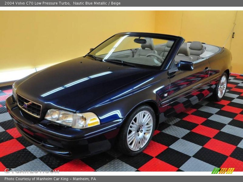 Nautic Blue Metallic / Beige 2004 Volvo C70 Low Pressure Turbo