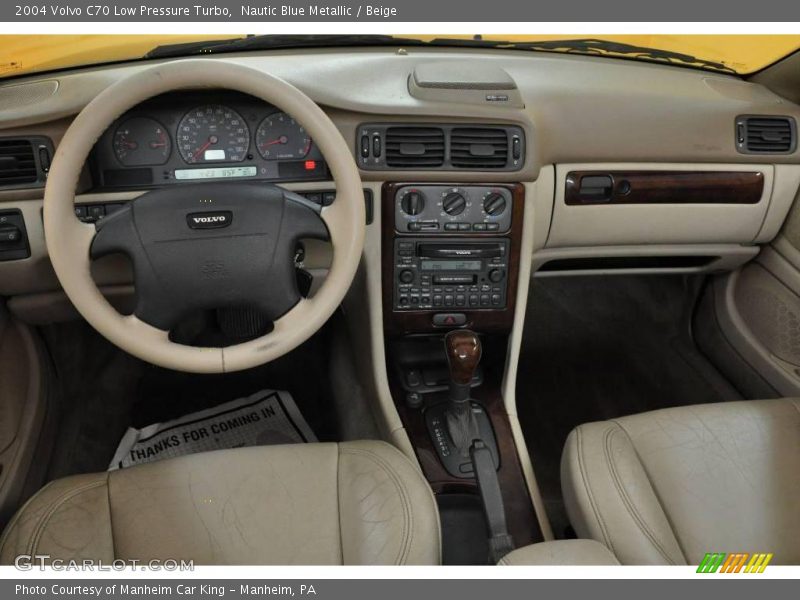 Nautic Blue Metallic / Beige 2004 Volvo C70 Low Pressure Turbo
