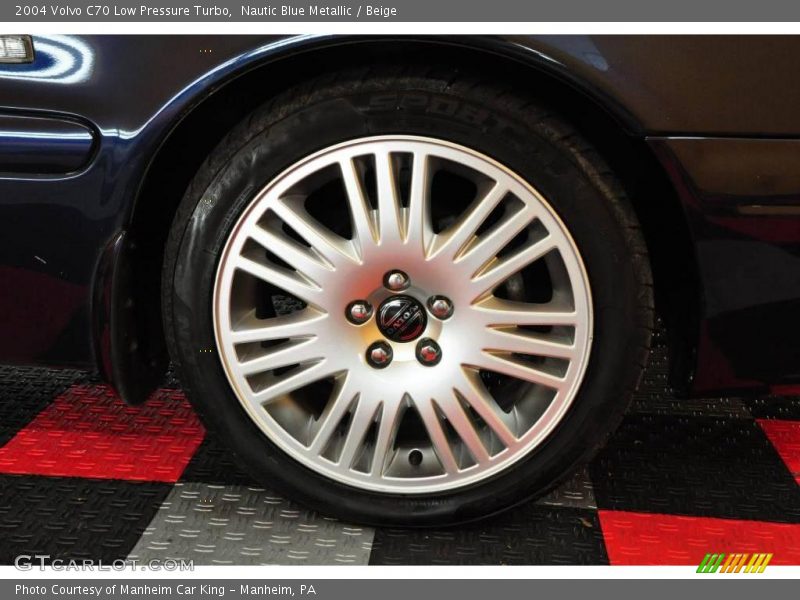 Nautic Blue Metallic / Beige 2004 Volvo C70 Low Pressure Turbo
