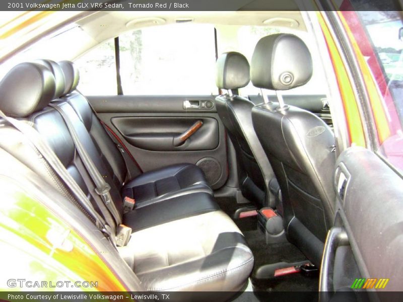 Tornado Red / Black 2001 Volkswagen Jetta GLX VR6 Sedan