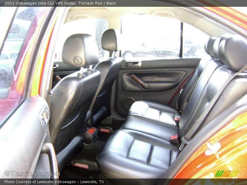 Tornado Red / Black 2001 Volkswagen Jetta GLX VR6 Sedan