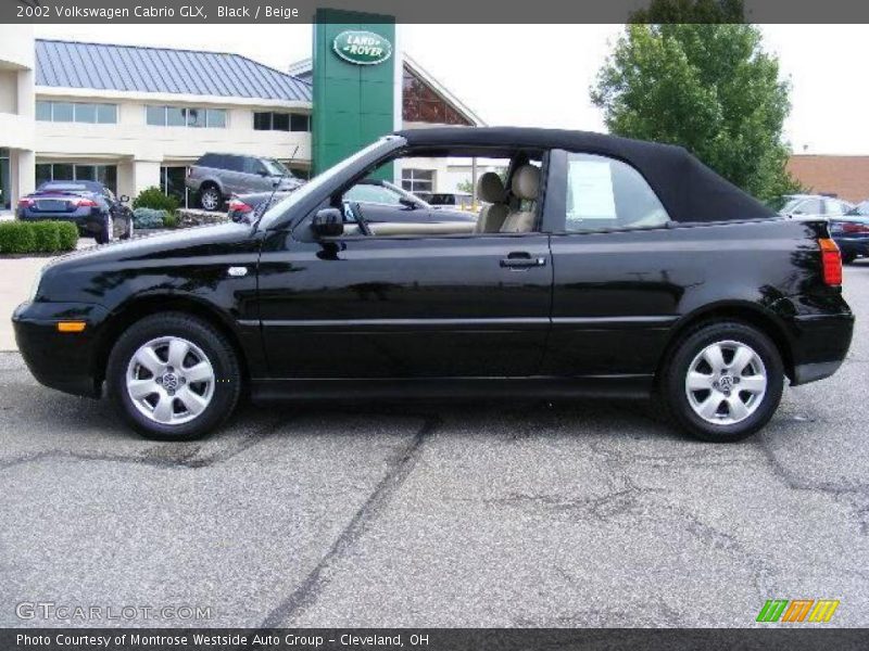 Black / Beige 2002 Volkswagen Cabrio GLX