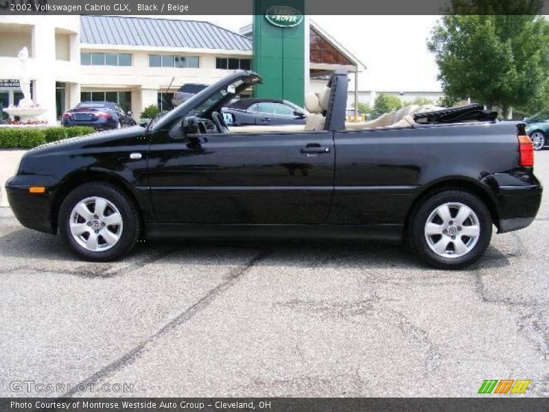 Black / Beige 2002 Volkswagen Cabrio GLX