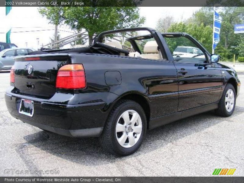 Black / Beige 2002 Volkswagen Cabrio GLX