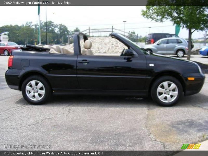 Black / Beige 2002 Volkswagen Cabrio GLX