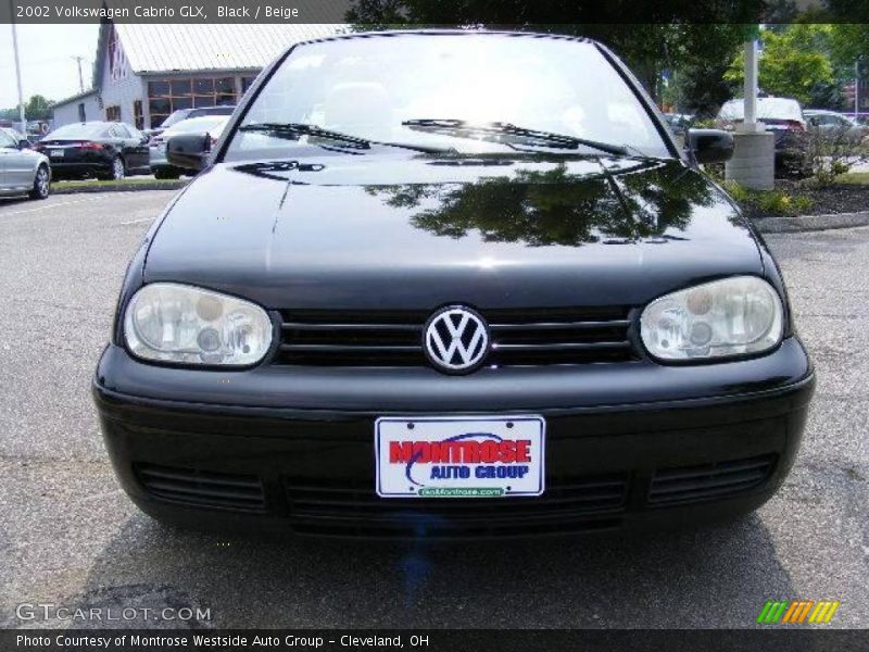 Black / Beige 2002 Volkswagen Cabrio GLX