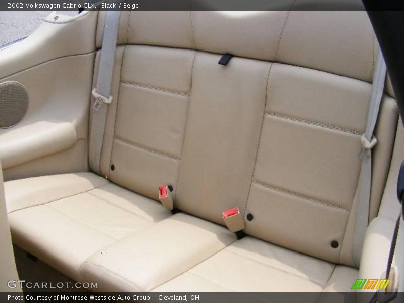 Black / Beige 2002 Volkswagen Cabrio GLX
