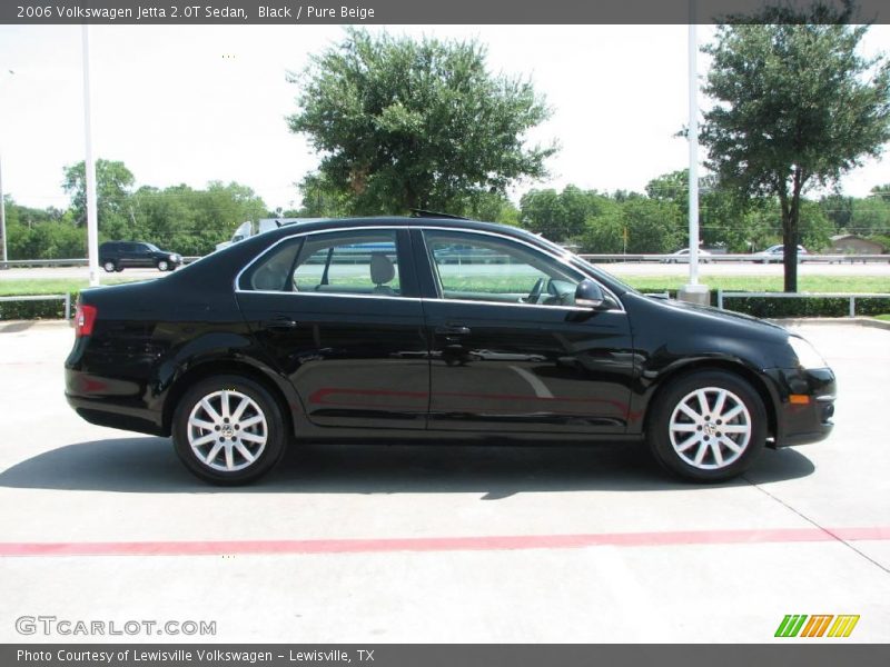 Black / Pure Beige 2006 Volkswagen Jetta 2.0T Sedan