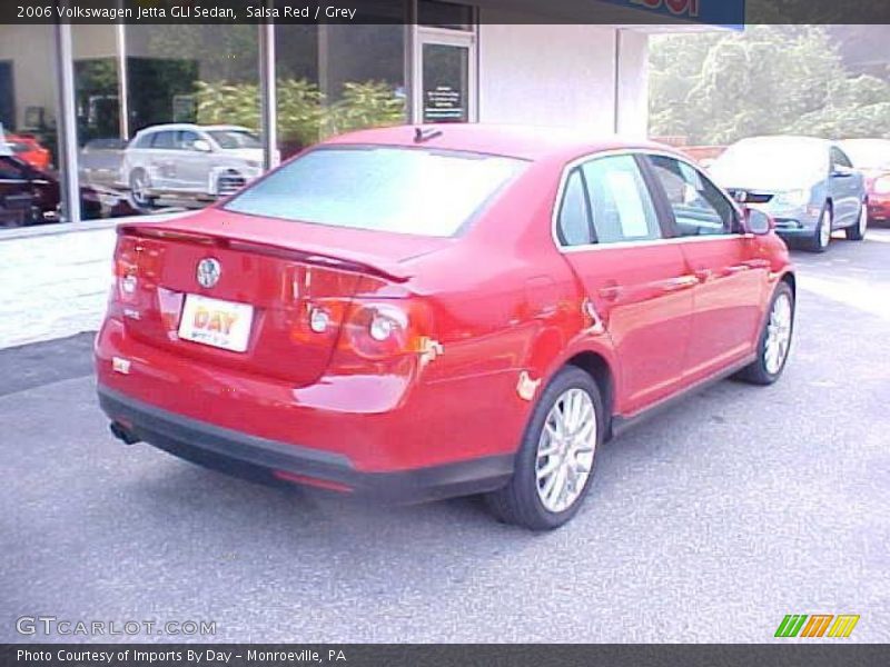 Salsa Red / Grey 2006 Volkswagen Jetta GLI Sedan