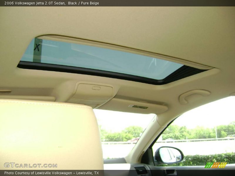 Black / Pure Beige 2006 Volkswagen Jetta 2.0T Sedan