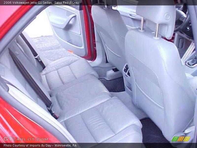 Salsa Red / Grey 2006 Volkswagen Jetta GLI Sedan