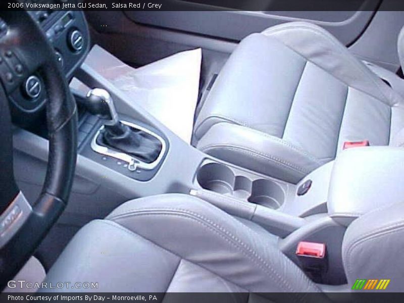 Salsa Red / Grey 2006 Volkswagen Jetta GLI Sedan