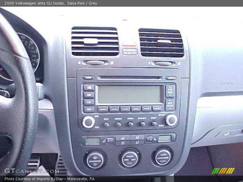 Salsa Red / Grey 2006 Volkswagen Jetta GLI Sedan