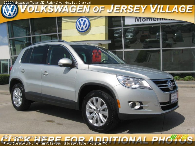 Reflex Silver Metallic / Charcoal 2009 Volkswagen Tiguan SE