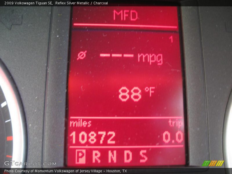 Reflex Silver Metallic / Charcoal 2009 Volkswagen Tiguan SE