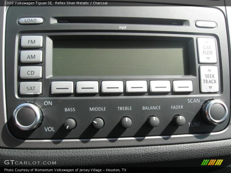 Reflex Silver Metallic / Charcoal 2009 Volkswagen Tiguan SE