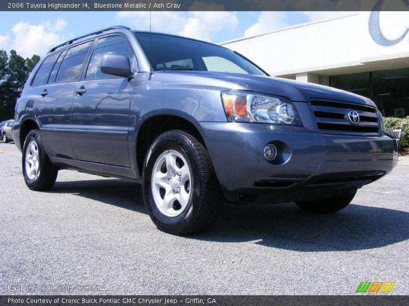 Bluestone Metallic / Ash Gray 2006 Toyota Highlander I4