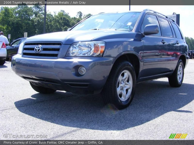 Bluestone Metallic / Ash Gray 2006 Toyota Highlander I4