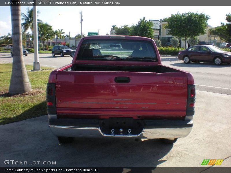 Metallic Red / Mist Gray 1999 Dodge Ram 1500 SLT Extended Cab