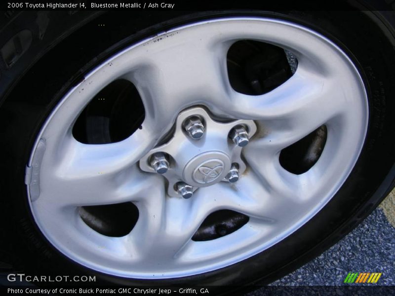 Bluestone Metallic / Ash Gray 2006 Toyota Highlander I4