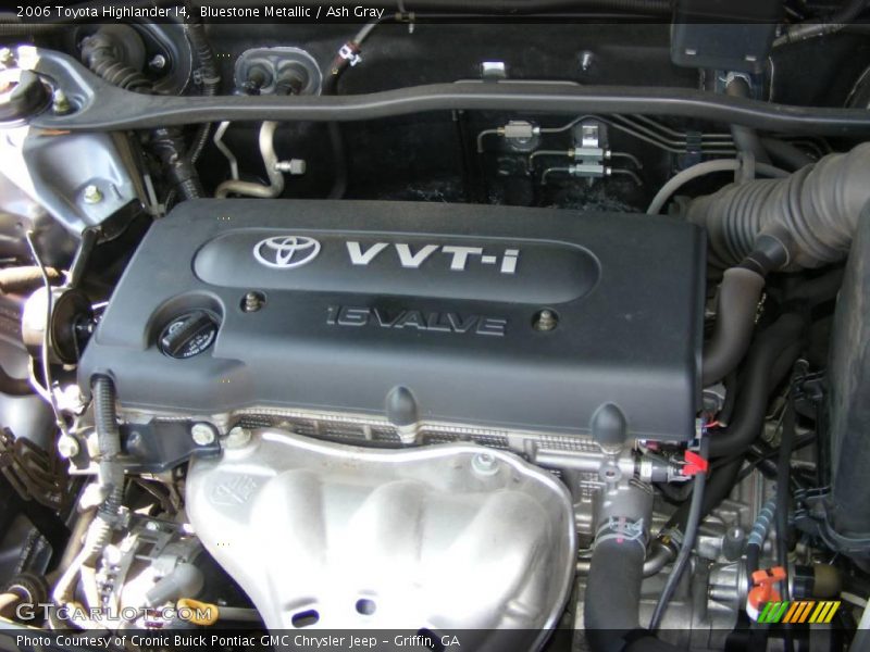 Bluestone Metallic / Ash Gray 2006 Toyota Highlander I4
