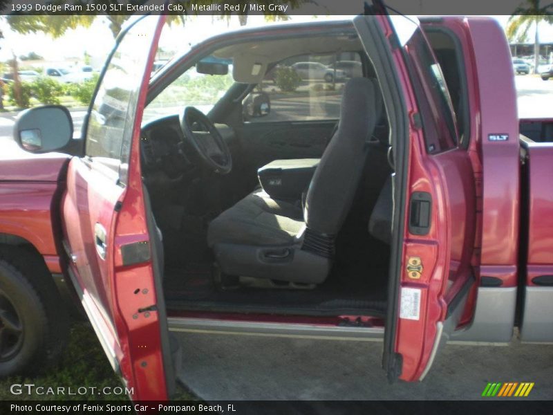 Metallic Red / Mist Gray 1999 Dodge Ram 1500 SLT Extended Cab